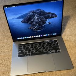 2019 MacBook Pro 16”, 2.6Ghz 6-Core i7, 512GB SSD