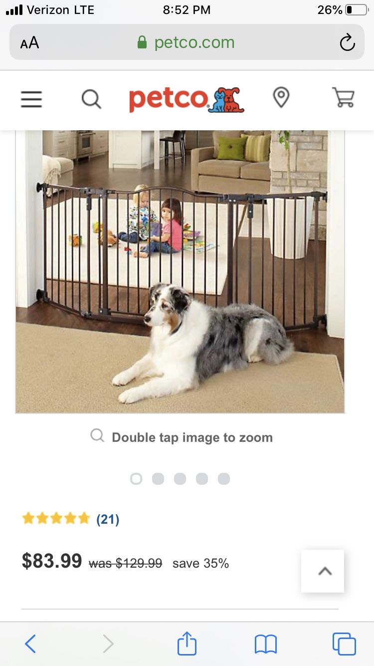 Kid or pet gate w/ lockable door