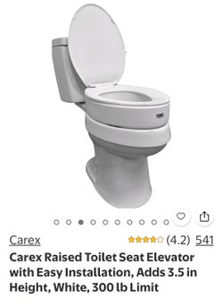 New 3.5 Toilet Riser