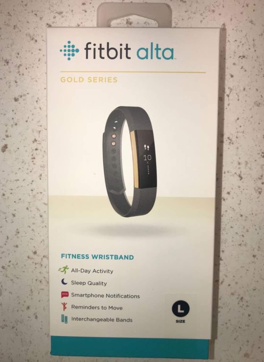 Fitbit Alta gold series