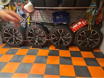 OEM BMW X3 M Competition 21” Wheels & Continental SportContact 6 Tires - Complete Set