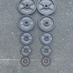 Used Olympic 2” Weight Set