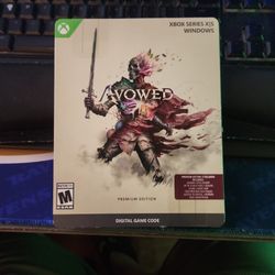 (BRAND NEW SEALED)Avowed Premium Steelbook Edition Xbox Series X/S/Windows