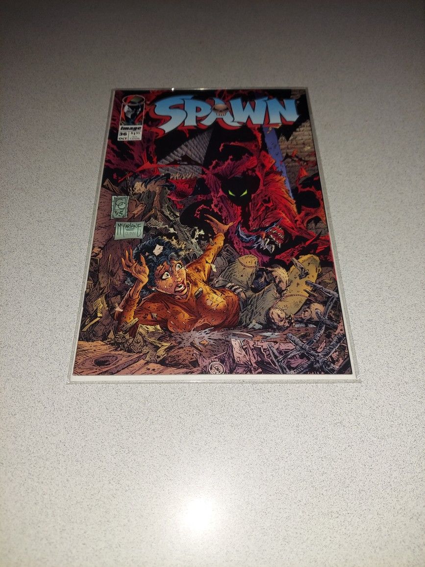1996 SPAWN #43 COMIC BAGGED AND BOARDED