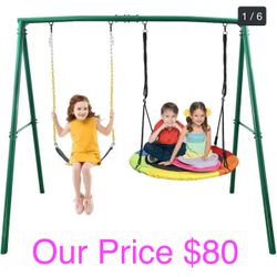 Kids Swing Set Set 