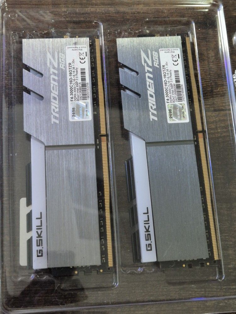 G.Skill 16GB DDR4 3000mhz Ram Memory RGB