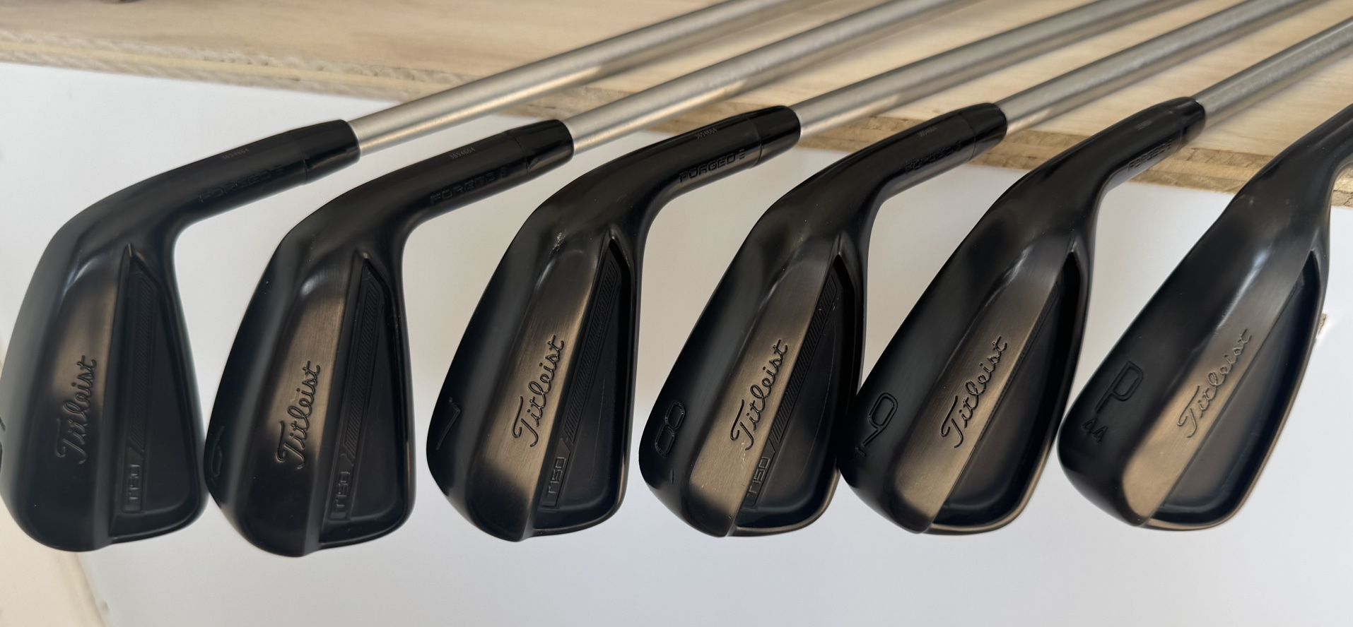 Set fer à repasser Titleist T150 5-9+Pw N.S.PRO MODUS3 TOUR 115 Flex-X