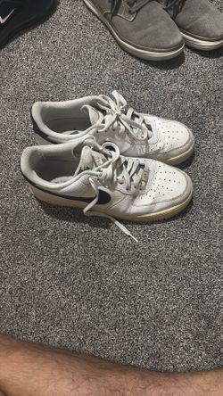 Nike Air Force 1 Black And White Size 10