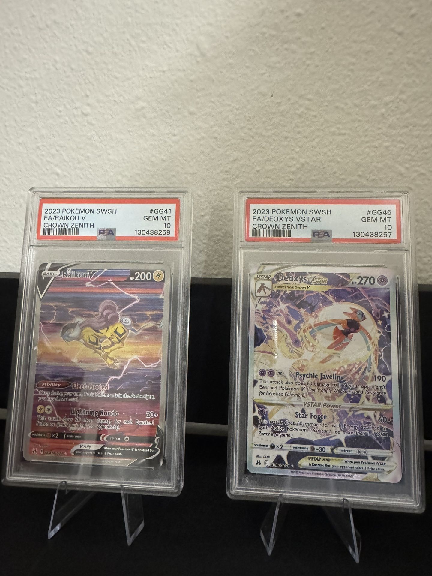 Pokémon Slabs Psa 10