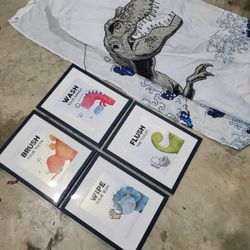 Dinosaur Bathroom Decor