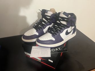 Air Jordan 1 Court Purple Size 9.5 Men’s