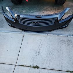 Infiniti Coupe Front Bumper & Headlights 