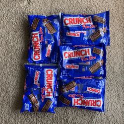 5 Crunch Chocolate Candy Fun Size EXP May 21 2025