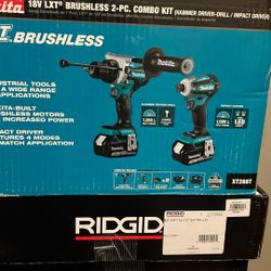 Makita 18v Brushless 2-pc Combo Kit