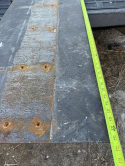 1/2” Thick Steel Plate