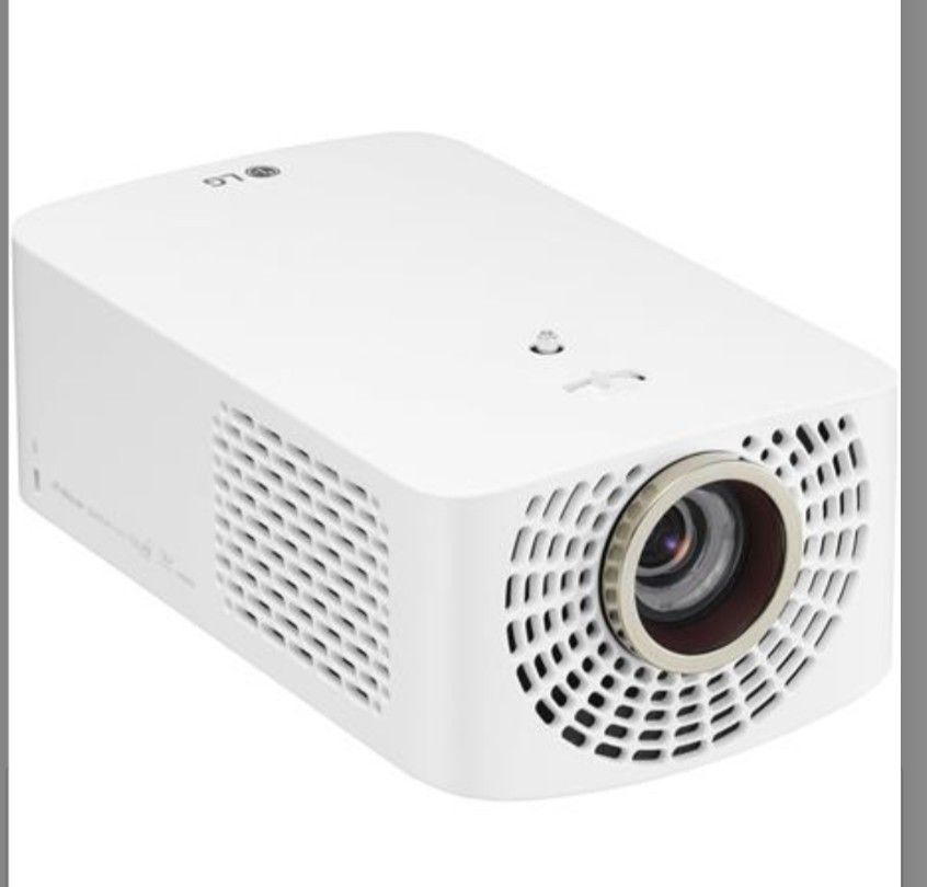 LG HF60LA Full HD CineBeam LED Home Theater Projector with Magic Remote, 1400 Lumens