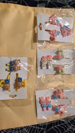 Labubu Hair Clip Set