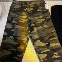 Camo Cargos 