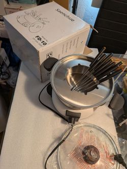 Máquina para derretir queso y chocolate