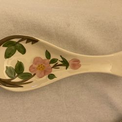 Franciscan Desert Rose spoon rest