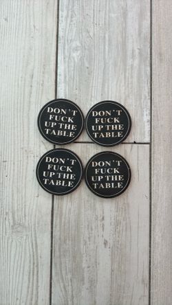 4 coasters