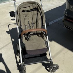 Cybex Balios S Stroller + Bassinet – Green – 2023 – Good Condition