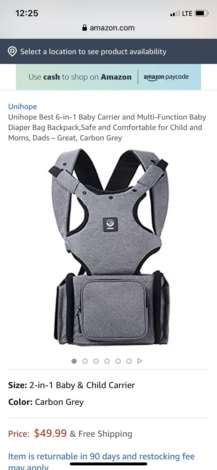 Baby carrier