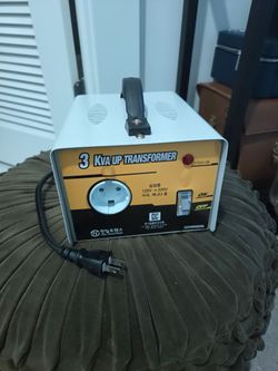 Hanil 3 kVA step-up transformer