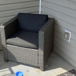 Plastic Wicker Chairs