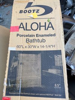 60” Aloha bathtub