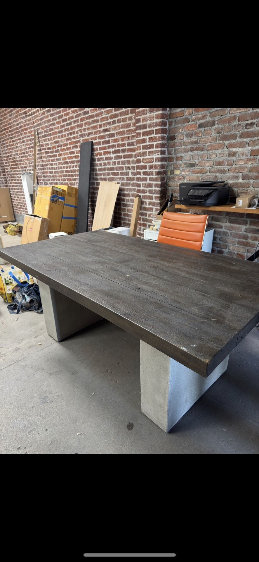 Concrete Desk
