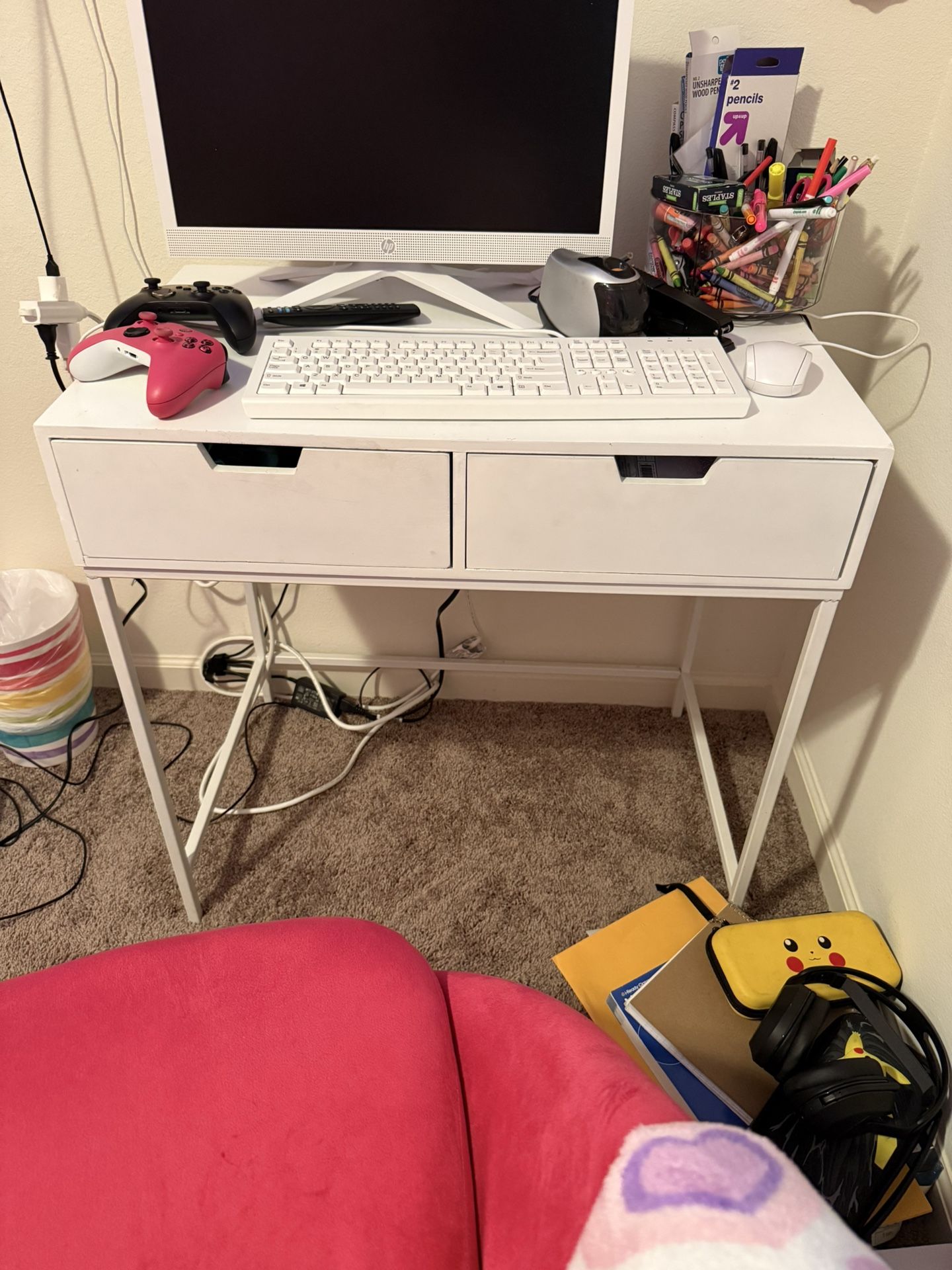 White Desk