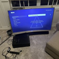 Samsung 65 inch Curved Tv