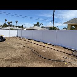 Vinyl Fence