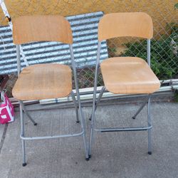 Ikea Wooden Bar Stool Chairs