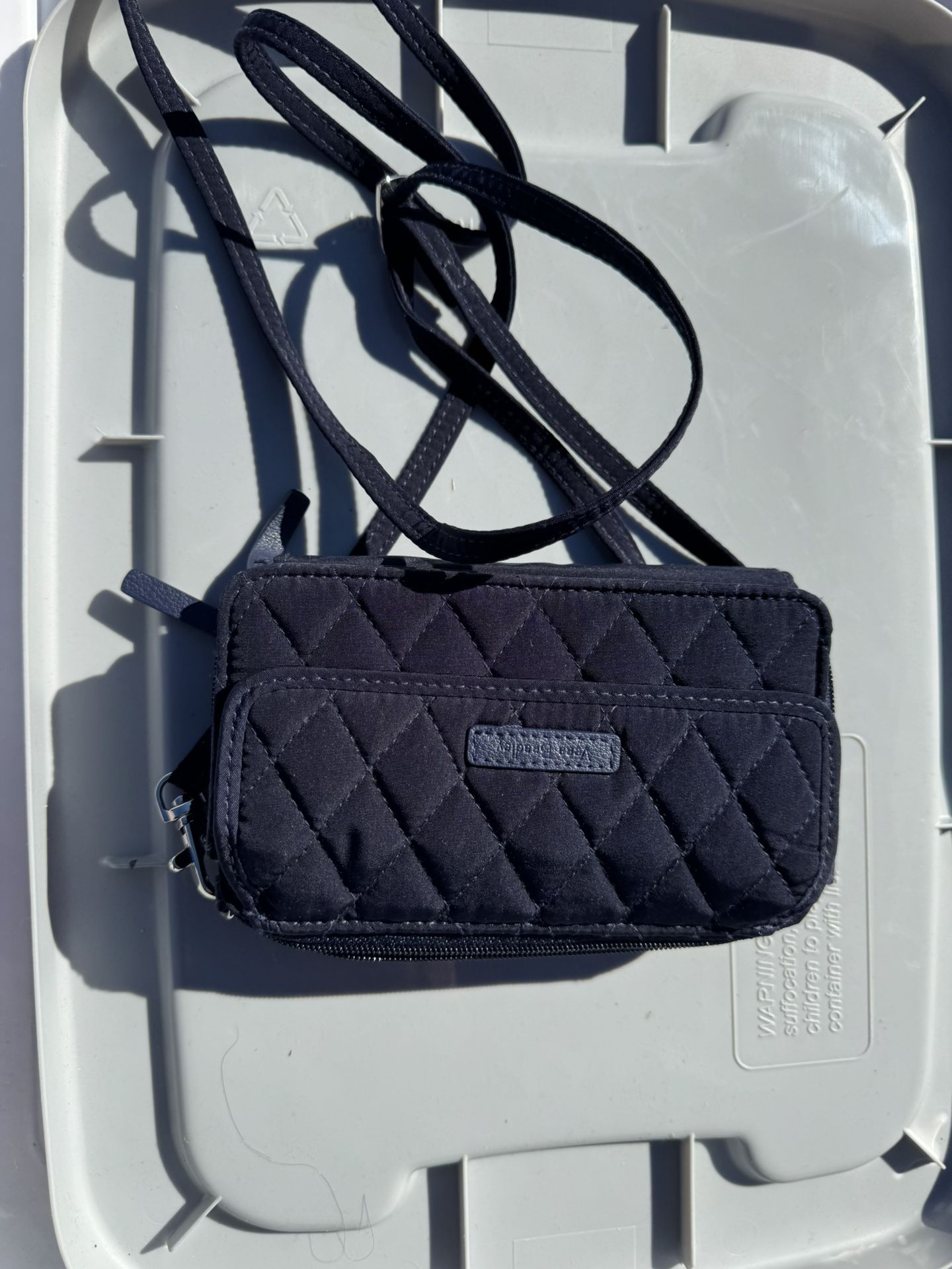 Vera Bradley All in One Crossbody bag in Classic Navy.