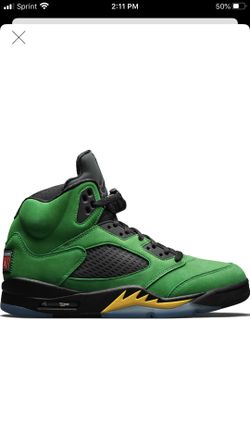 Nike air Jordan 5 Oregon size 8 8.5 9 10.5 11 brand new