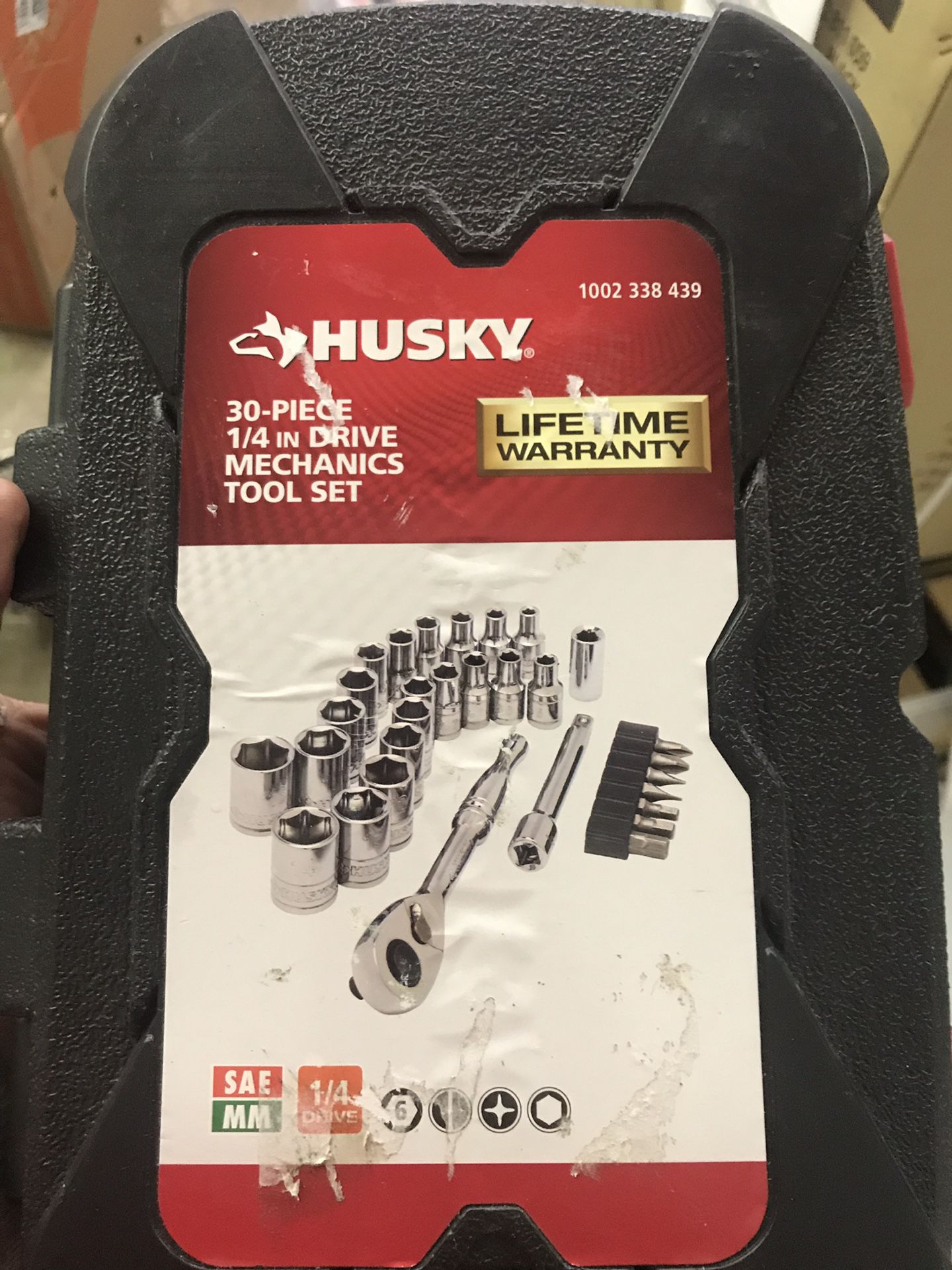 Husky 30 piece mechanic set