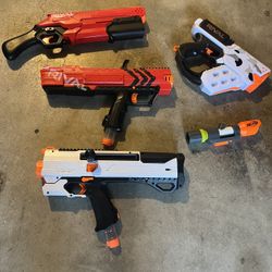 Lot Of rival Nerf Guns 