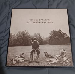 1970 GEORGE HARRISON All Things Must Pass- US Press Boxset W/ Original Poster VG