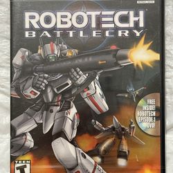 Playstation TWO (PS2) NEW disc: "Robotech Battlecry"