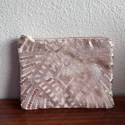 Pink Sequin Bag