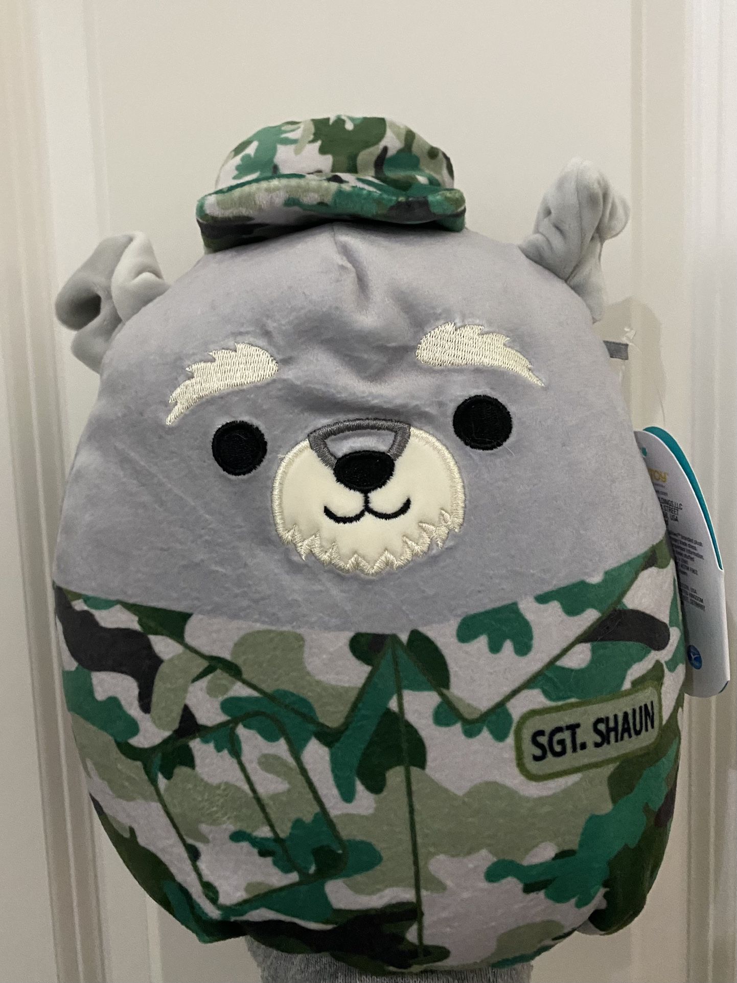 Shaun The Military Dog Squishmallow