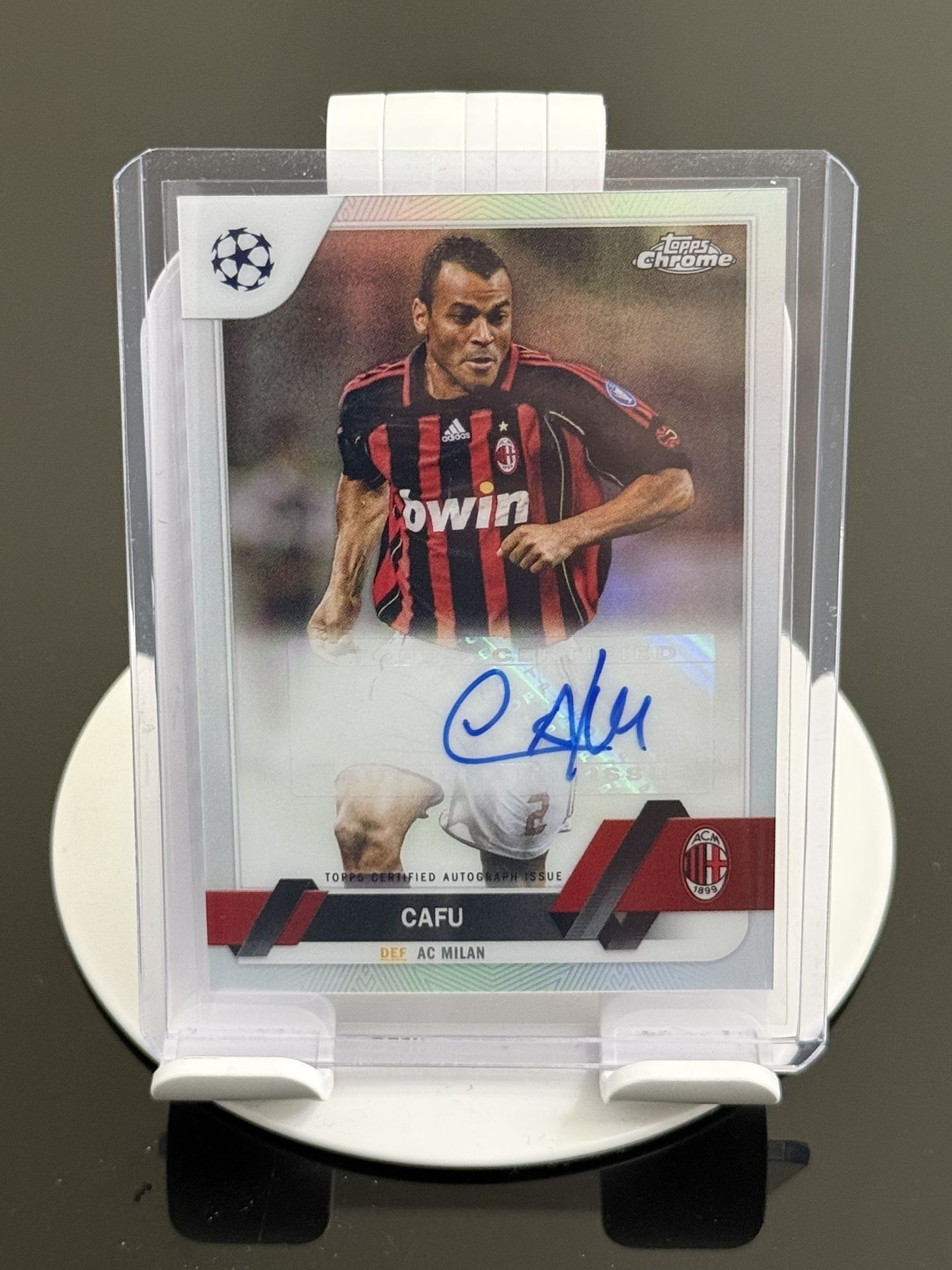 Cafu Signed Card ✍🏻😎