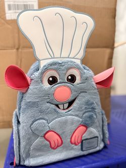 Remy Plush Loungefly Mini Backpack – Ratatouille