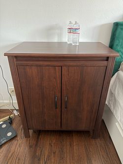IKEA cabinet shelves with doors