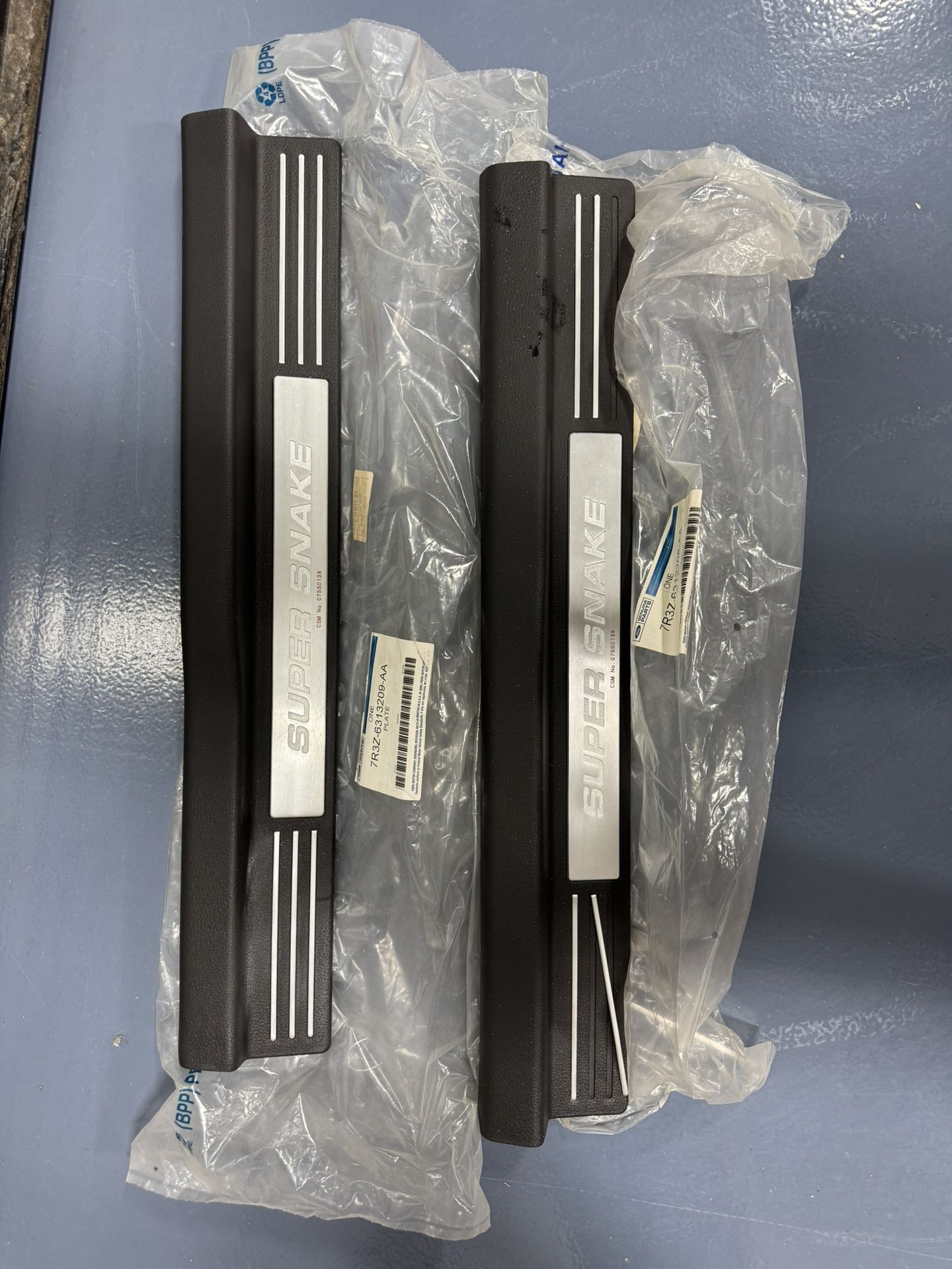 Shelby Mustang Door Sill Plates