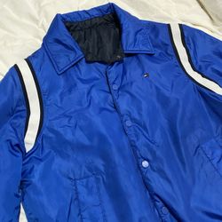 Reversible retro varsity style Jacket 
