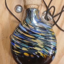 Flask Hand blown