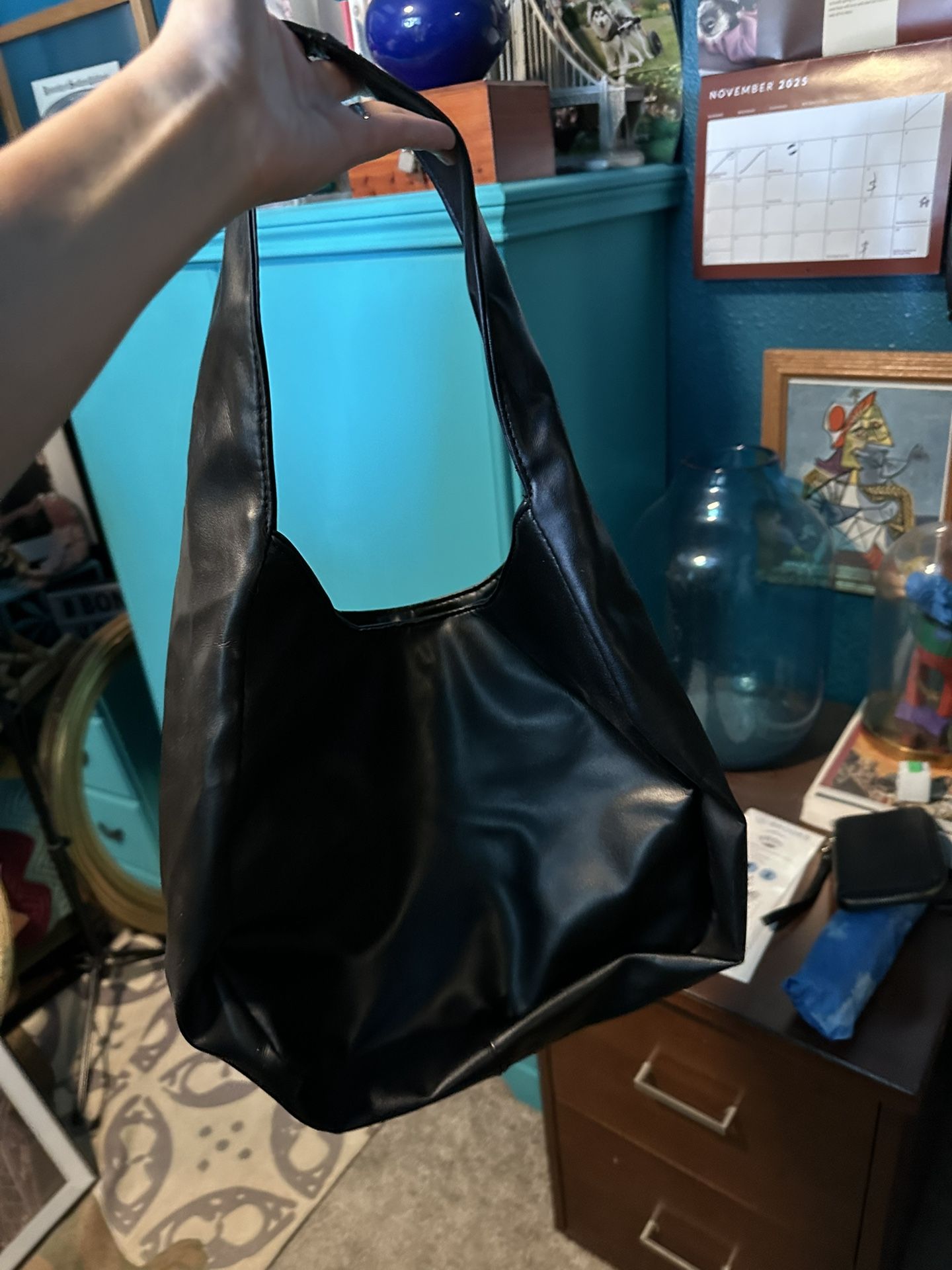 Black Hobo Bag